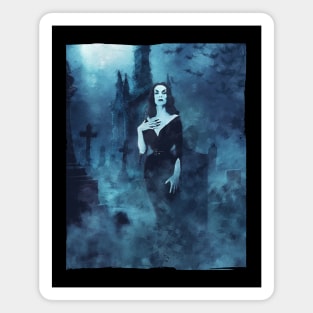 Vampira: A Walk Among the Tombstones Magnet